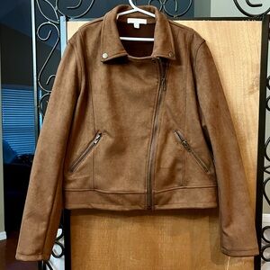 Chelsea & Violet Tan Suede Jacket